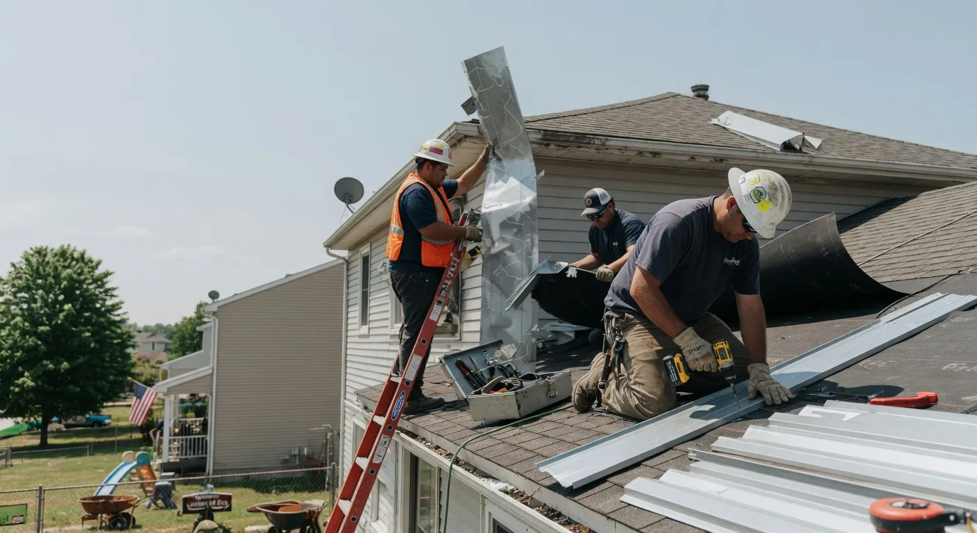 Metal Roofing Installation in Sunset, TX near me